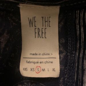 Free People Tops - Free People Top (Navy) Free People Tops - Free People Top (Navy)